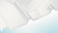 Trapezoidal polycarbonate sheets